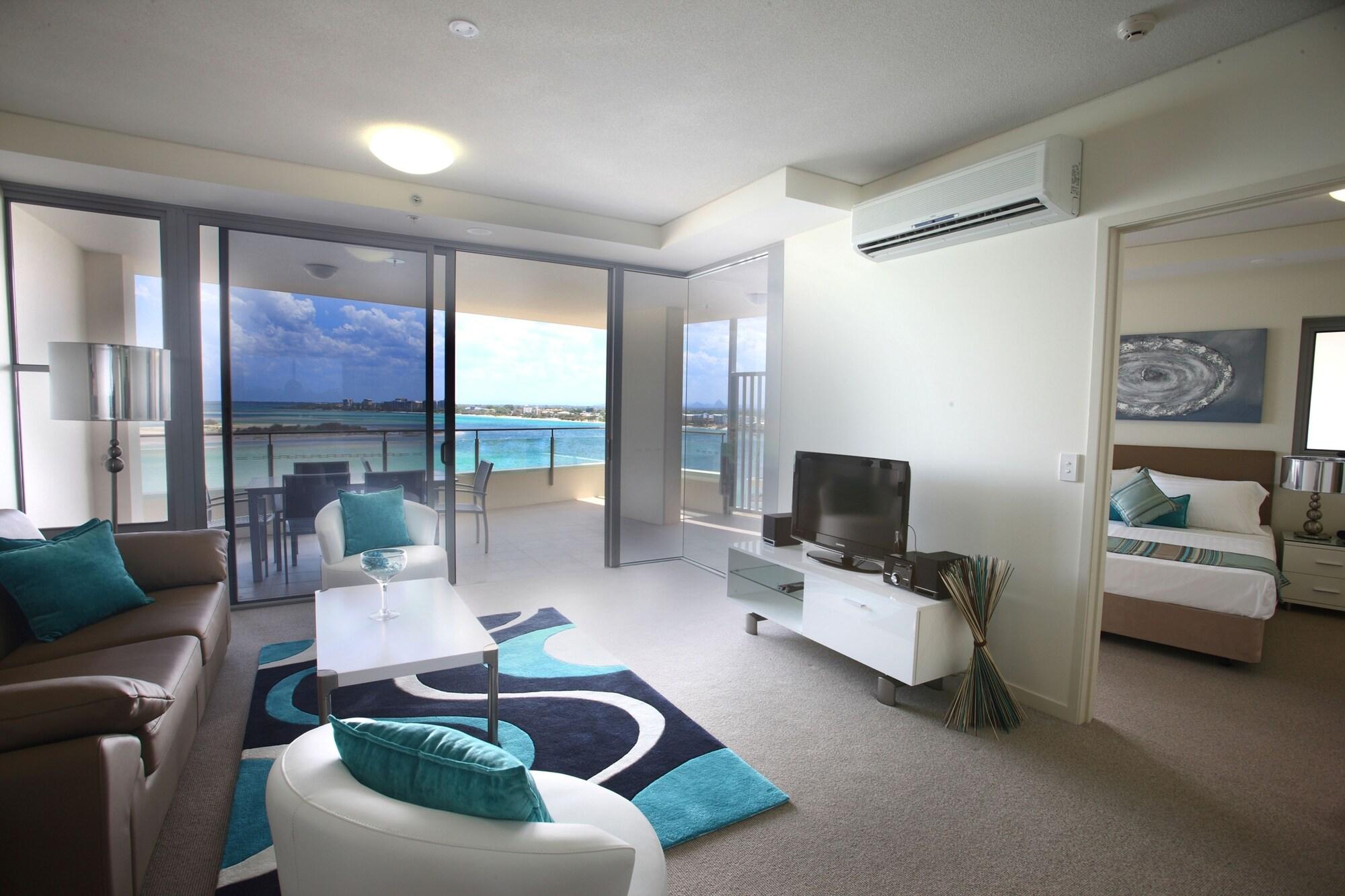 Monaco Caloundra Aparthotel Eksteriør bilde